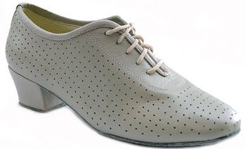 argentine tango shoes-Very Fine Dance Shoes- VF 2001-Creamy White Leather
